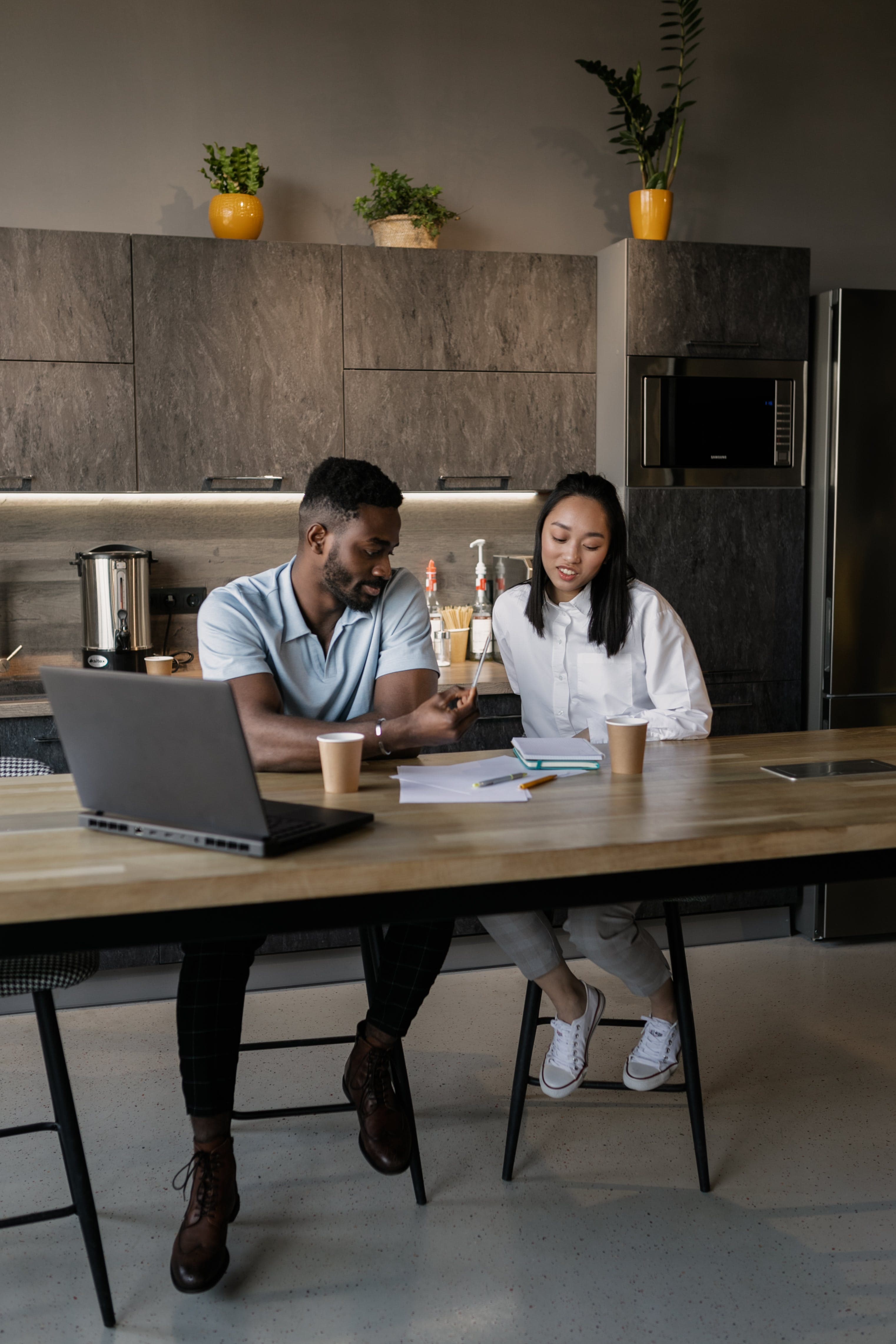 Strategy session with founders